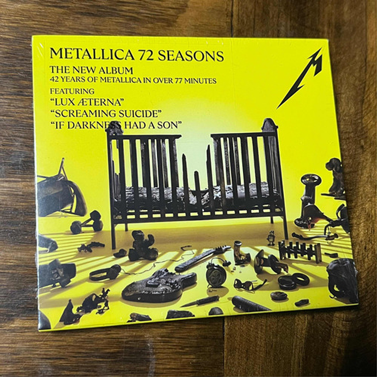 Cd Metallica 72 Seasons Nuevo Sellado 1