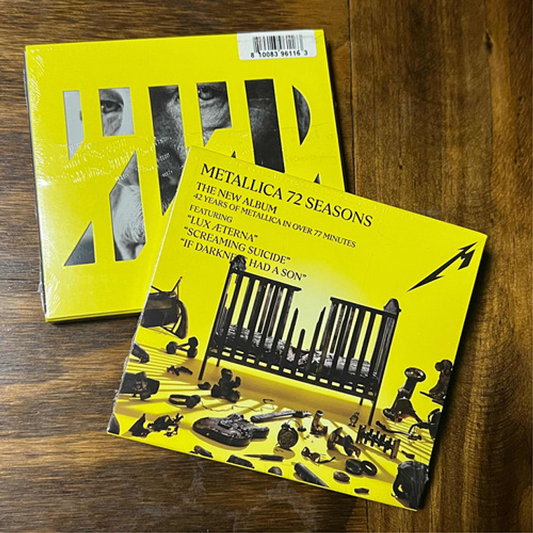 Cd Metallica 72 Seasons Nuevo Sellado 3