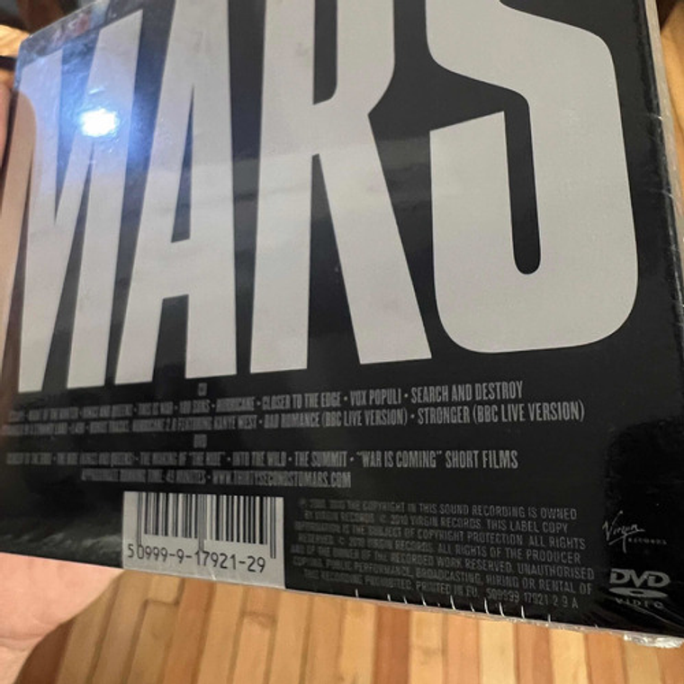 Cd 30 Thirty Seconds To Mars - This Is War 3