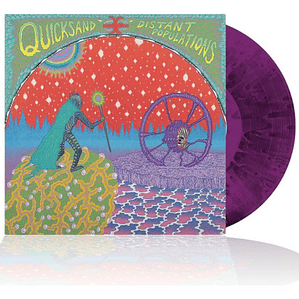 Quicksand - Distant Populations (purple Cloudy Vinyl)