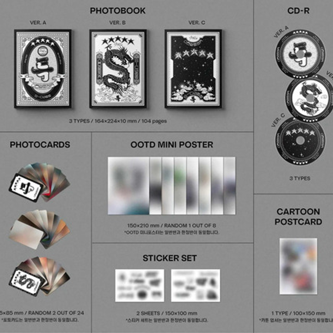 Nuevo Disco Cd Stray Kids - 5-star (version B) 3