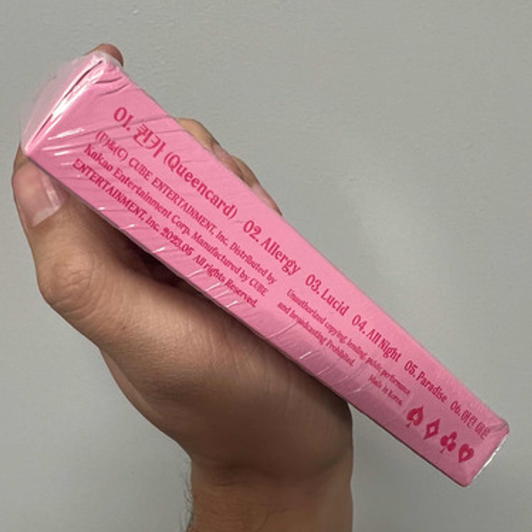 Nuevo Disco Cd (g)i-dle - I Feel (queen Version) (mini Cd) 4