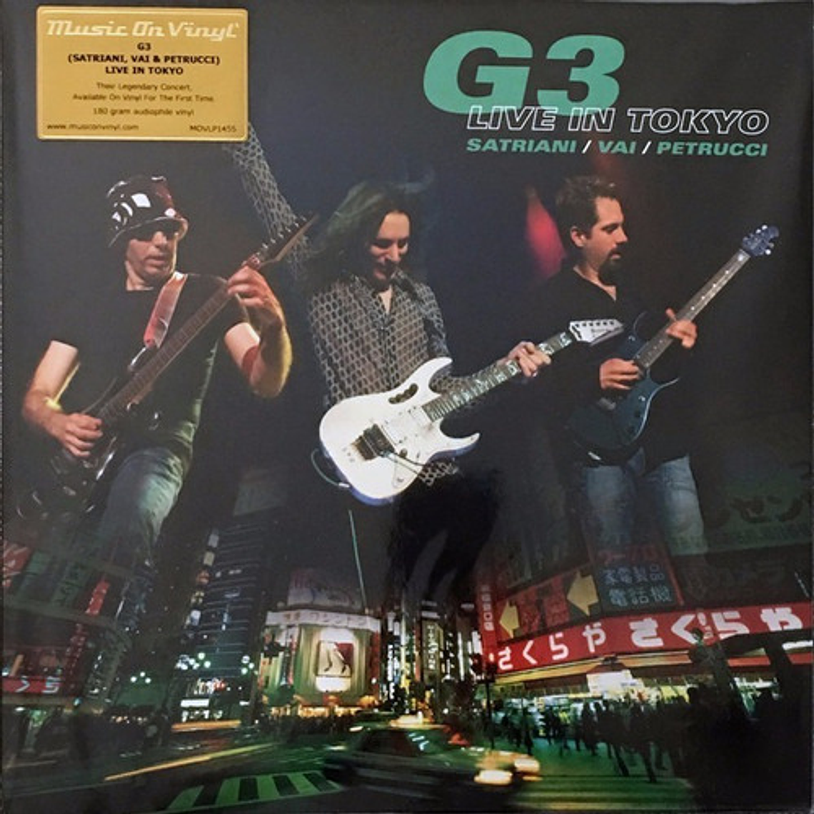 Vinilo Satriani / Vai / Petrucci G3 - Live In Tokyo 1