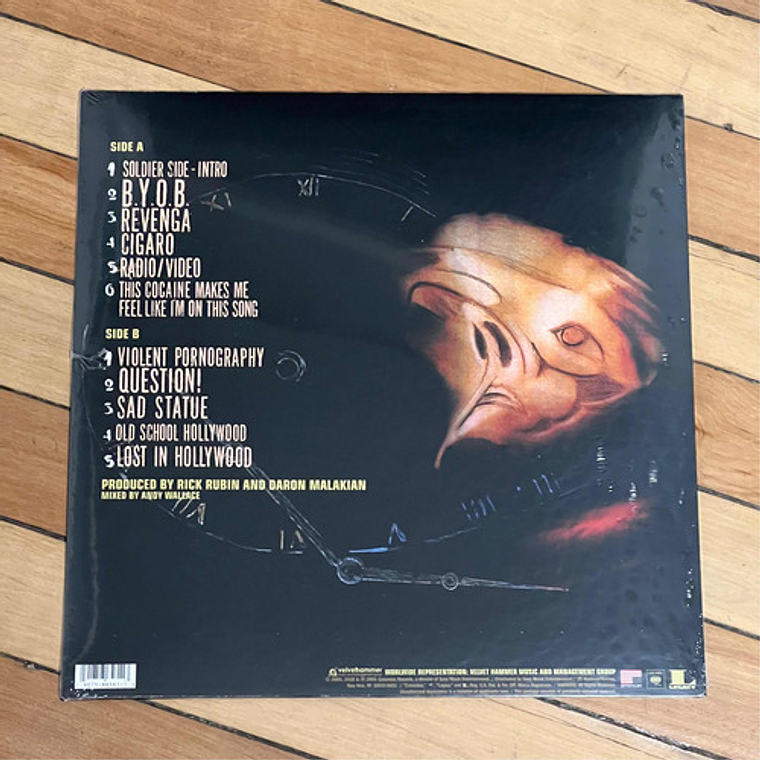 Vinilo System Of A Down - Mezmerize (nuevo Sellado) 2