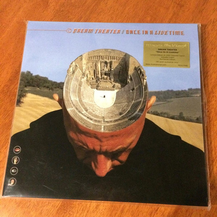 Vinilo Dream Theater - Once In A Livetime (ed. Ltda Celeste) 1
