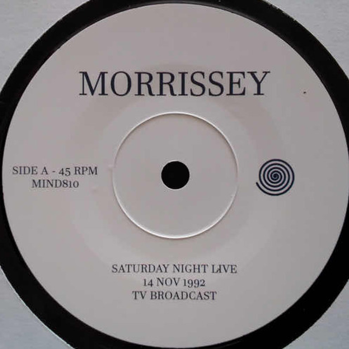 Morrissey - Saturday Night Live 19 7inch 3