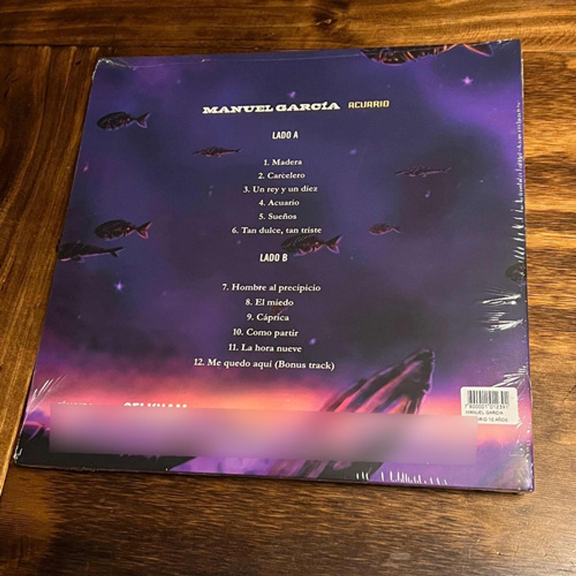 Manuel García - Acuario 10 Años- Vinilo 2022 2