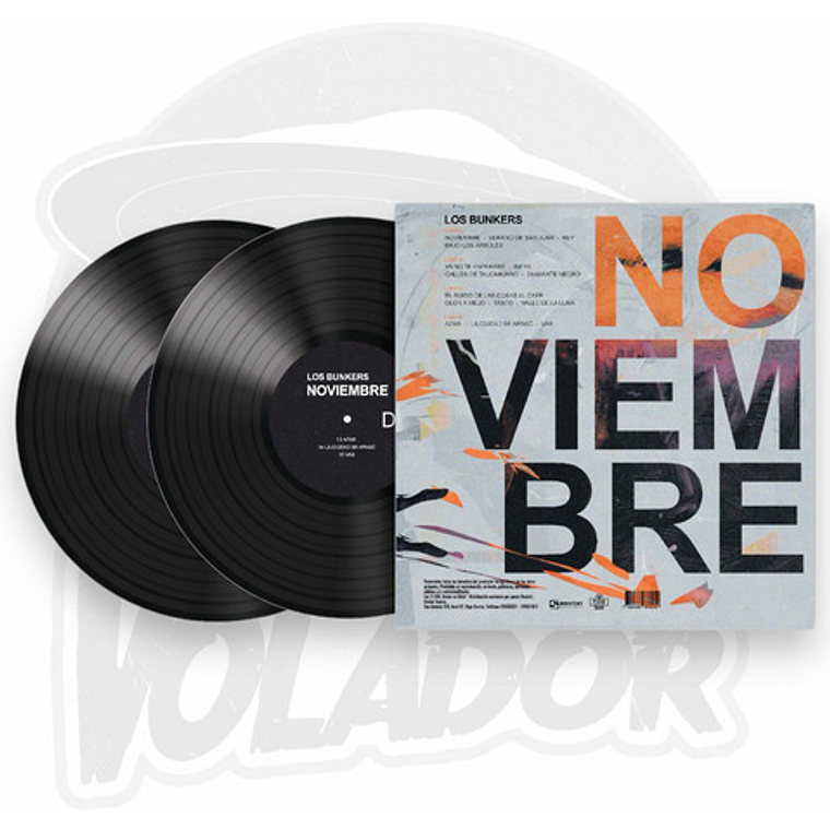 Los Bunkers Noviembre 2lp Vinilo 2