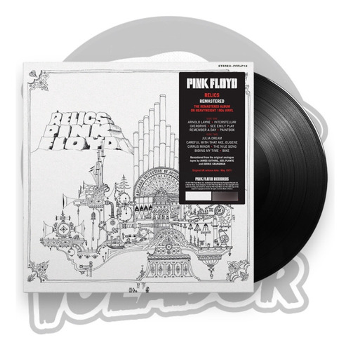 Vinilo Rock Pink Floyd Relics 11 Canciones Edición 2018 Usa 1