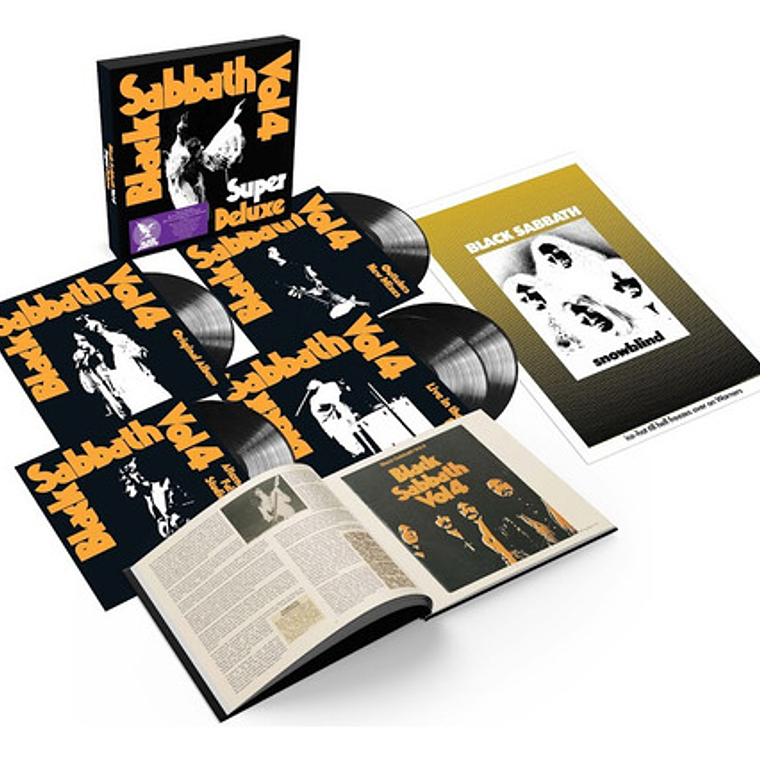 Black Sabbath - Vol. 4 (super Deluxe Edition) (5lp) 1