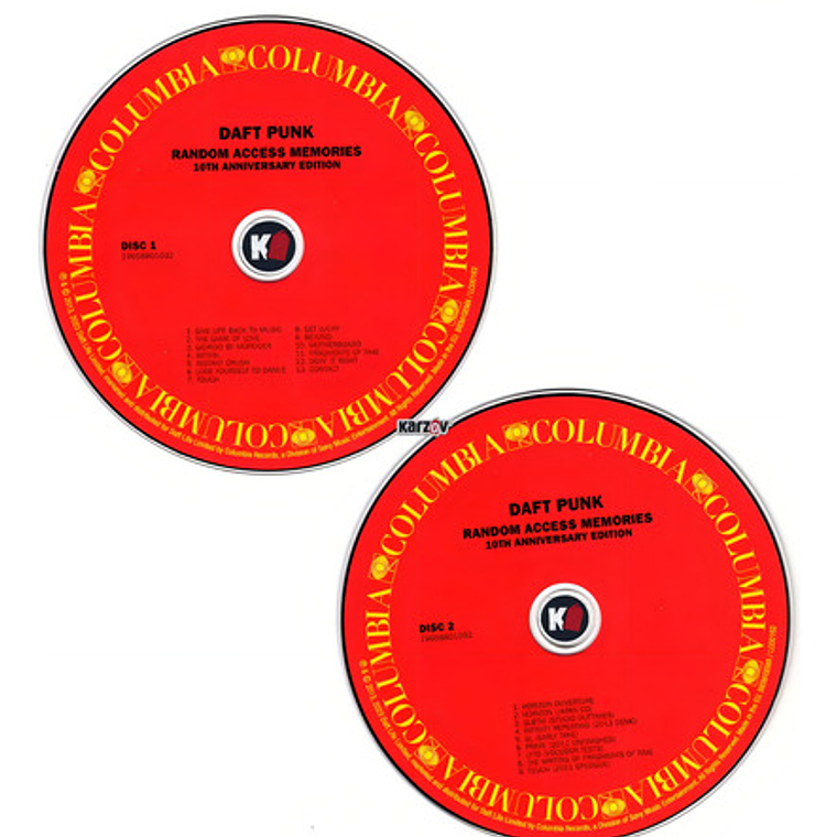 Daft Punk - Random Access Memory (10th Anniversary) (2cd) 3