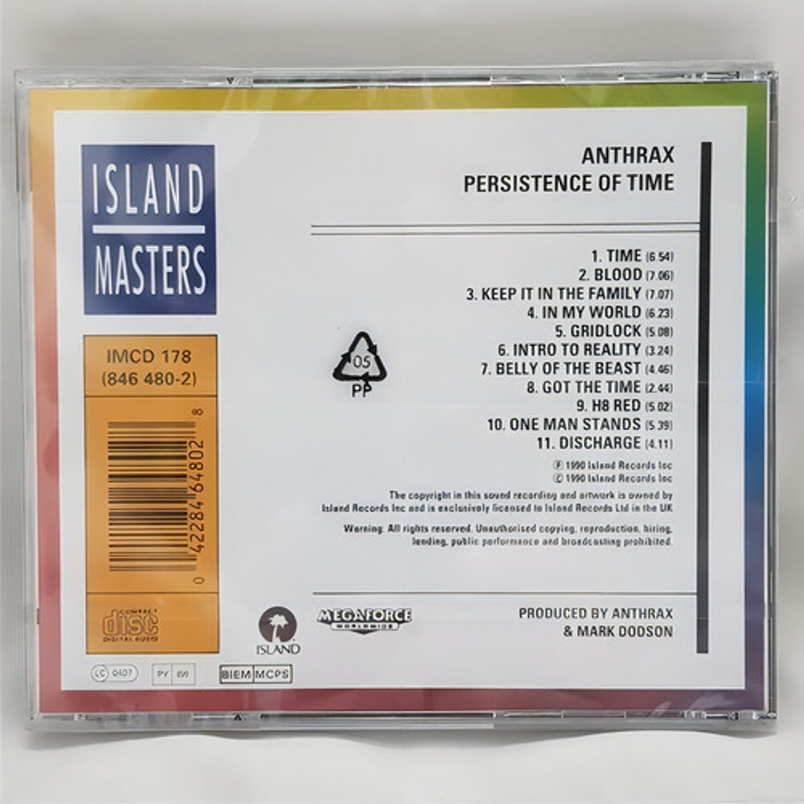 Anthrax - Persistence Of Time 3