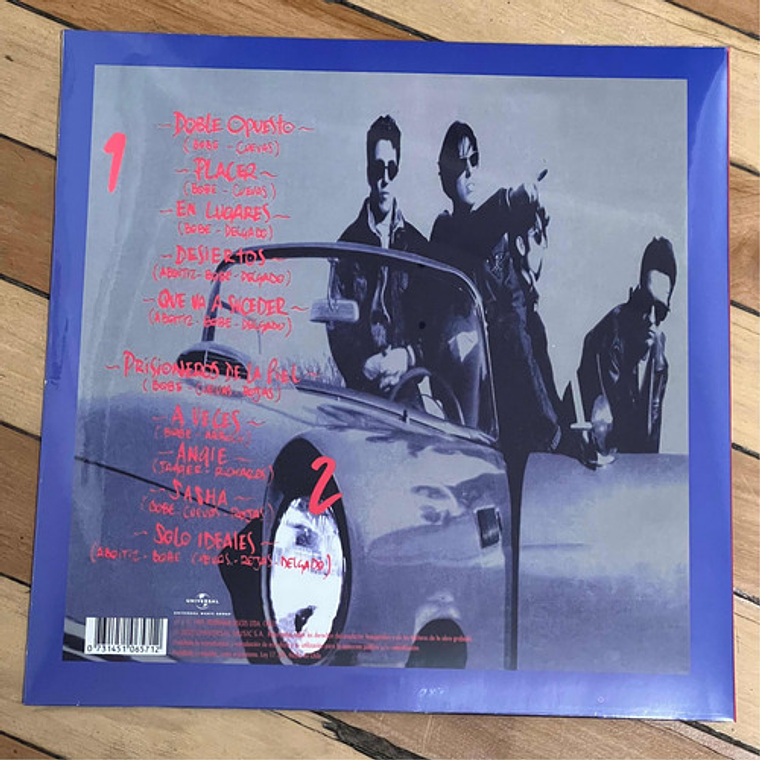 Vinilo La Ley - Doble Opuesto (nuevo Sellado) 3