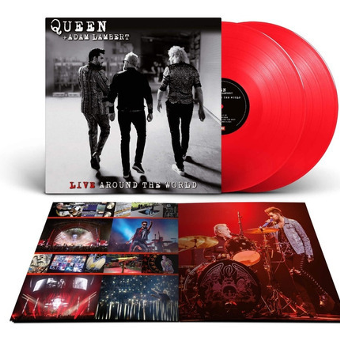 Queen And Adam Lambert - Live Around (vinilo Doble) 1