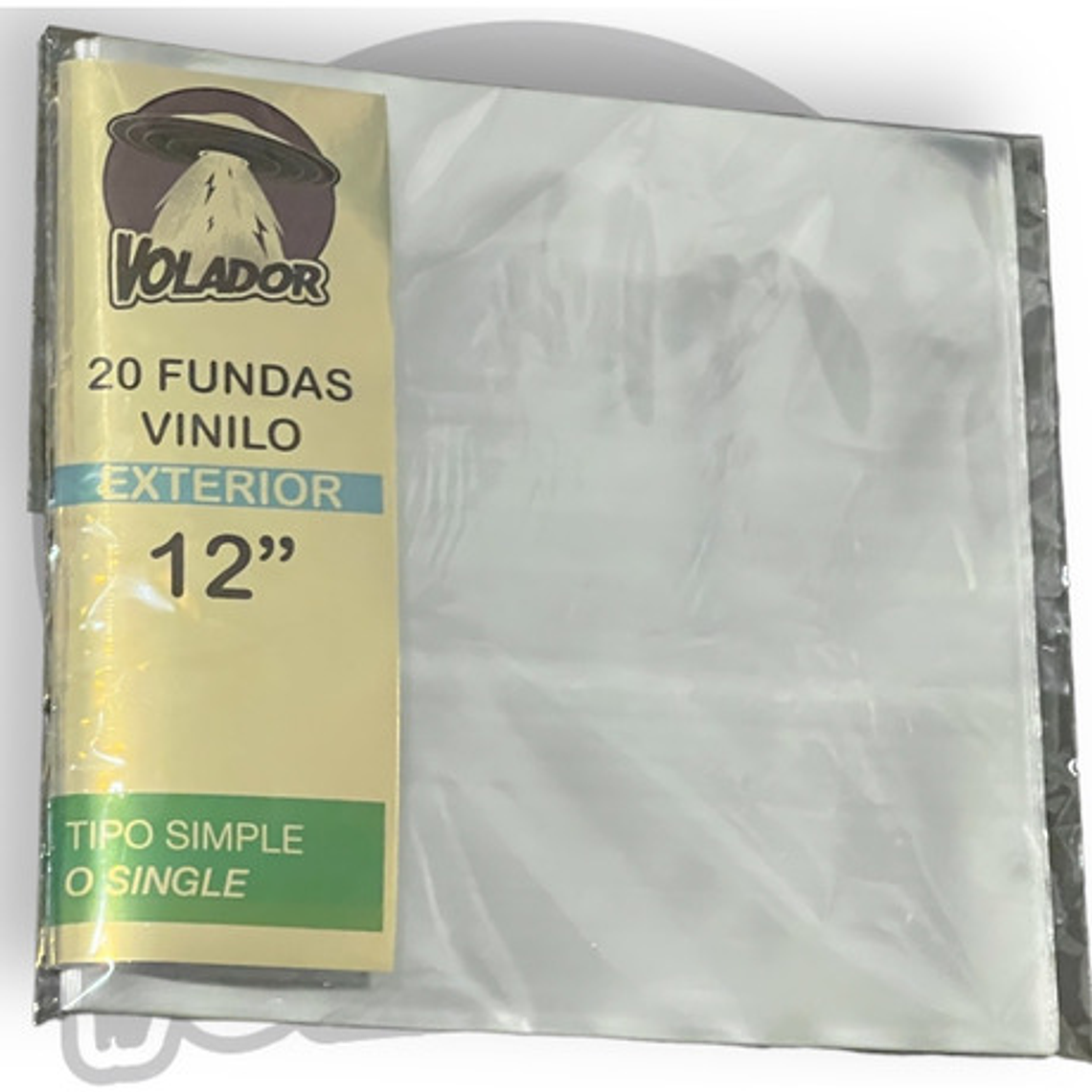 Fundas Exteriores Para Vinilos Simples (20 Unidades) 2