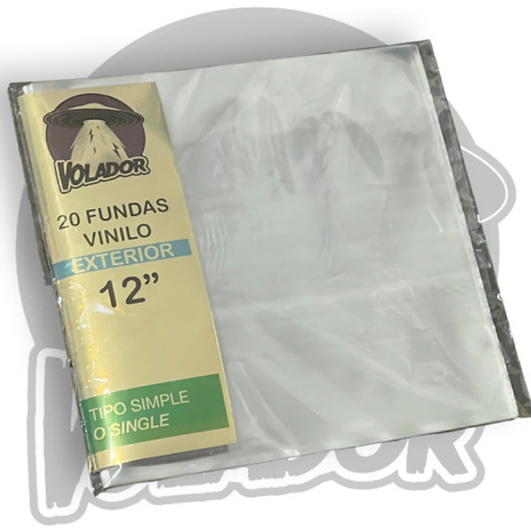 Fundas Exteriores Para Vinilos Simples (20 Unidades) 3