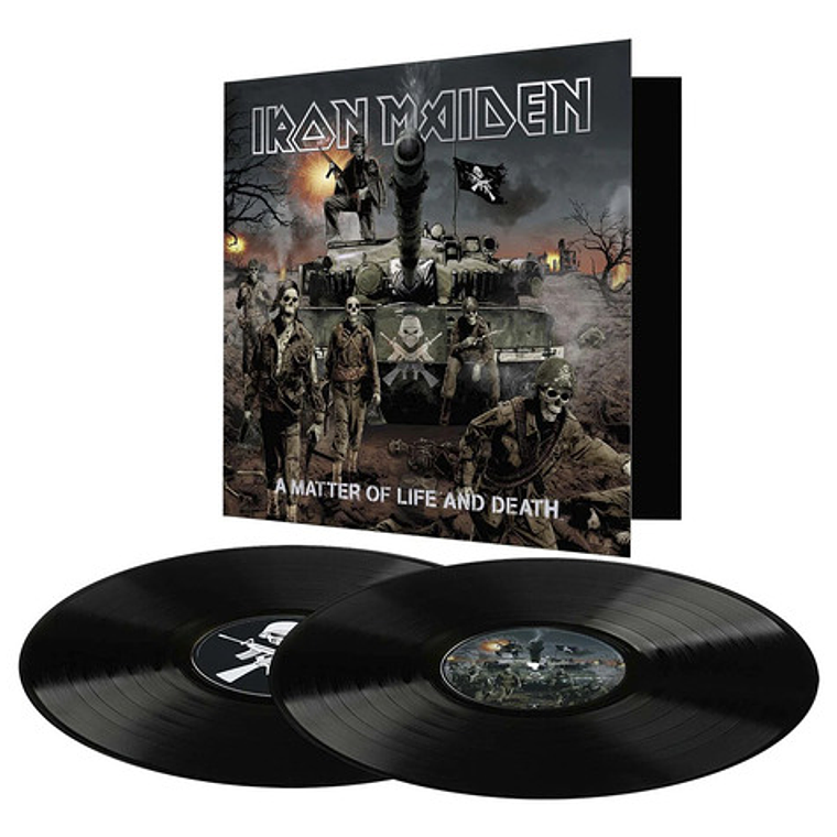 Vinilo Heavy Metal Remasterizado Iron Maiden Un Asunto De Vida Y Muerte 1