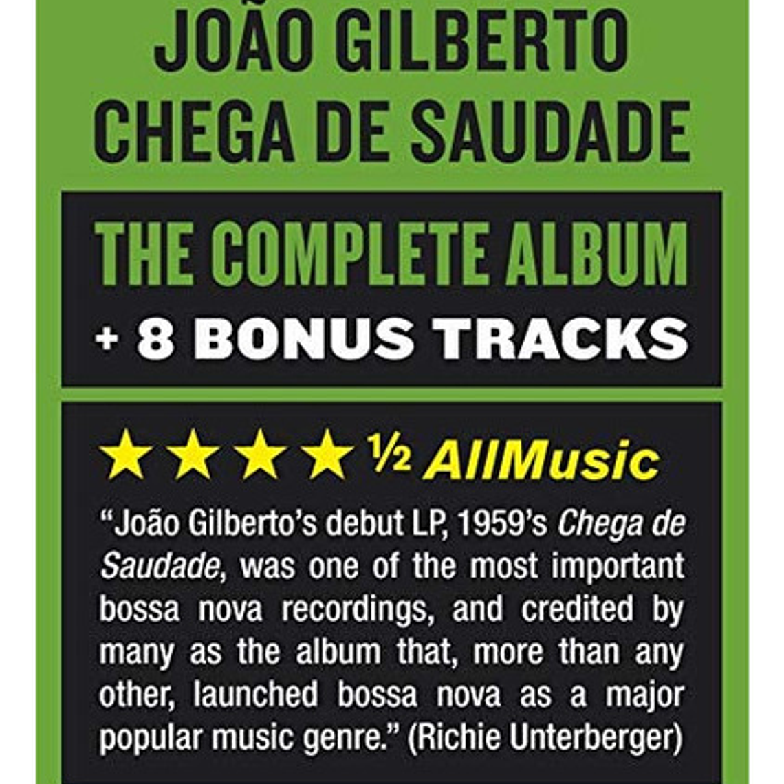 Joao Gilberto - Chega De Saudade Lp 2