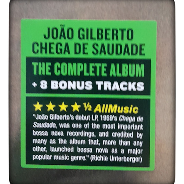 Joao Gilberto - Chega De Saudade Lp 4