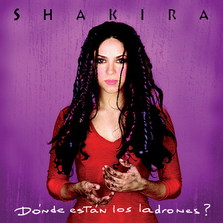 Cd Shakira Donde Están Los Ladrones Pop Álbum 11 Canciones Físico 1