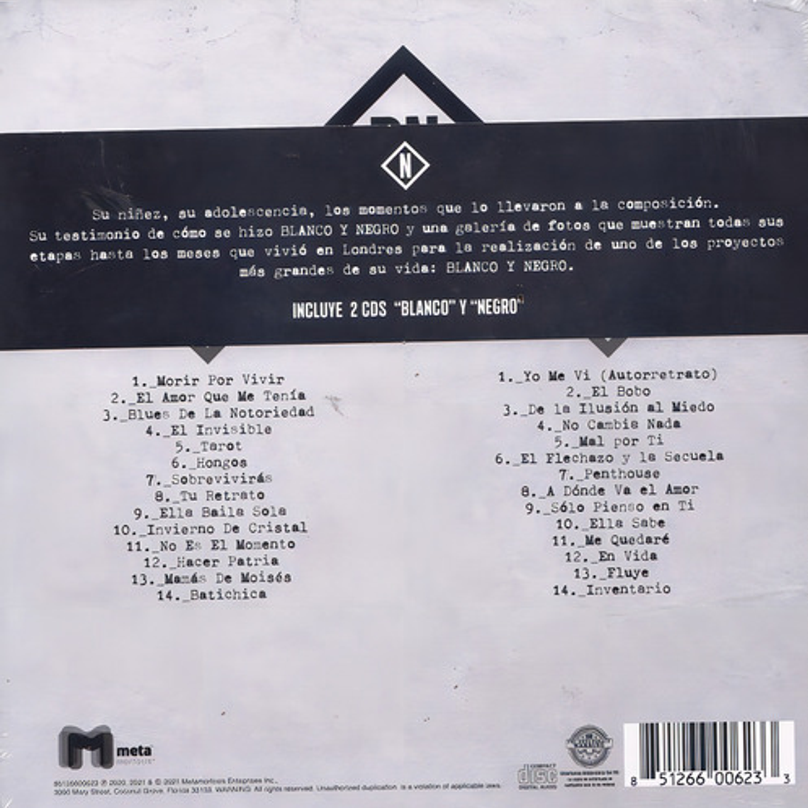 Arjona - Blanco Y Negro Deluxe Edit 2cd 5