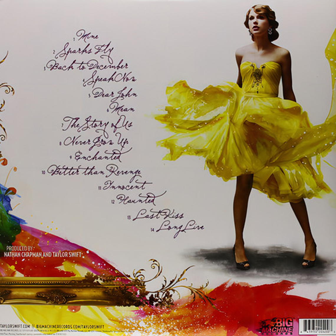 Taylor Swift - Speak Now 2lp 2
