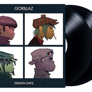 Vinilo Gorillaz Demon Days 2 Lp Nuevo Sellado