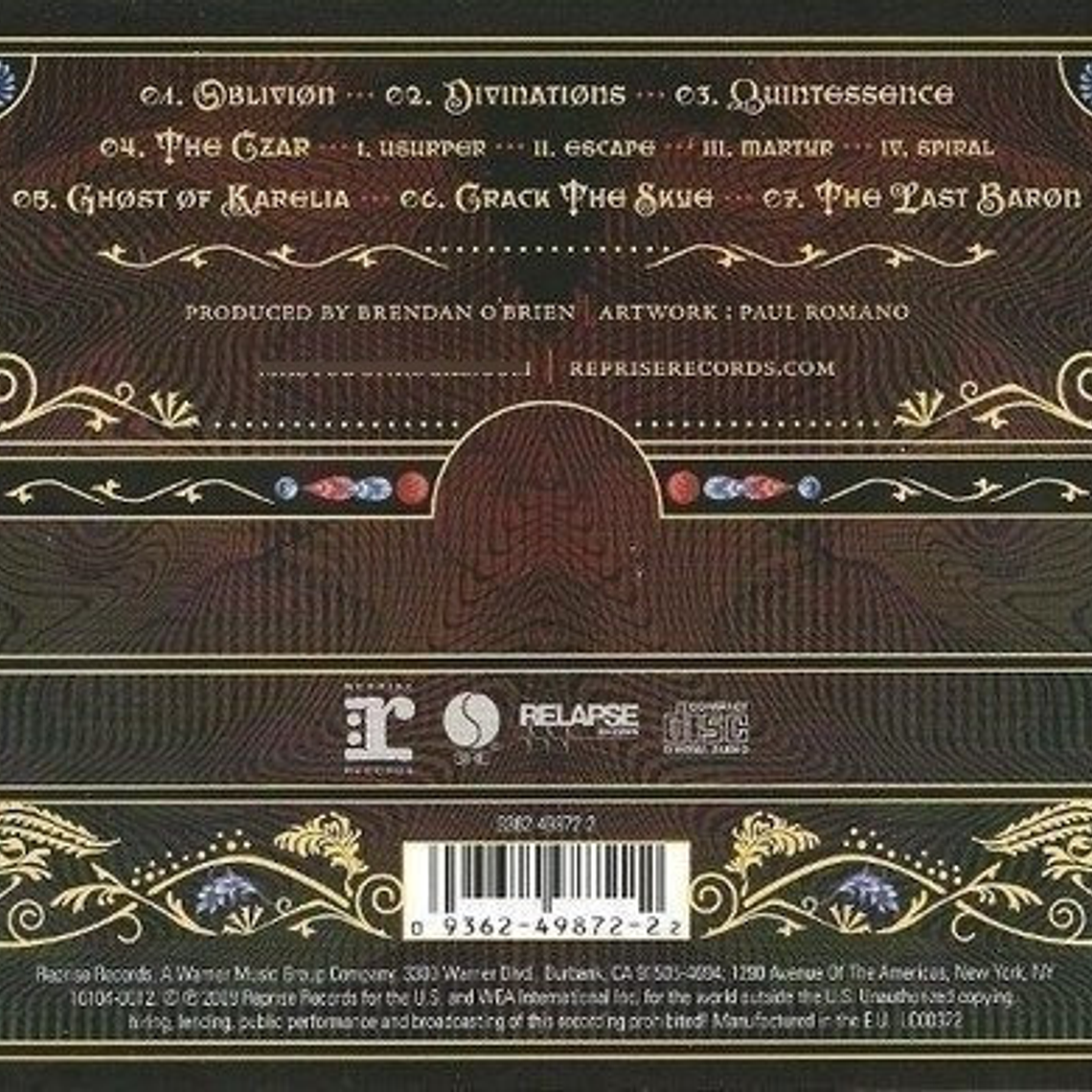 Mastodon - Crack The Skye 2