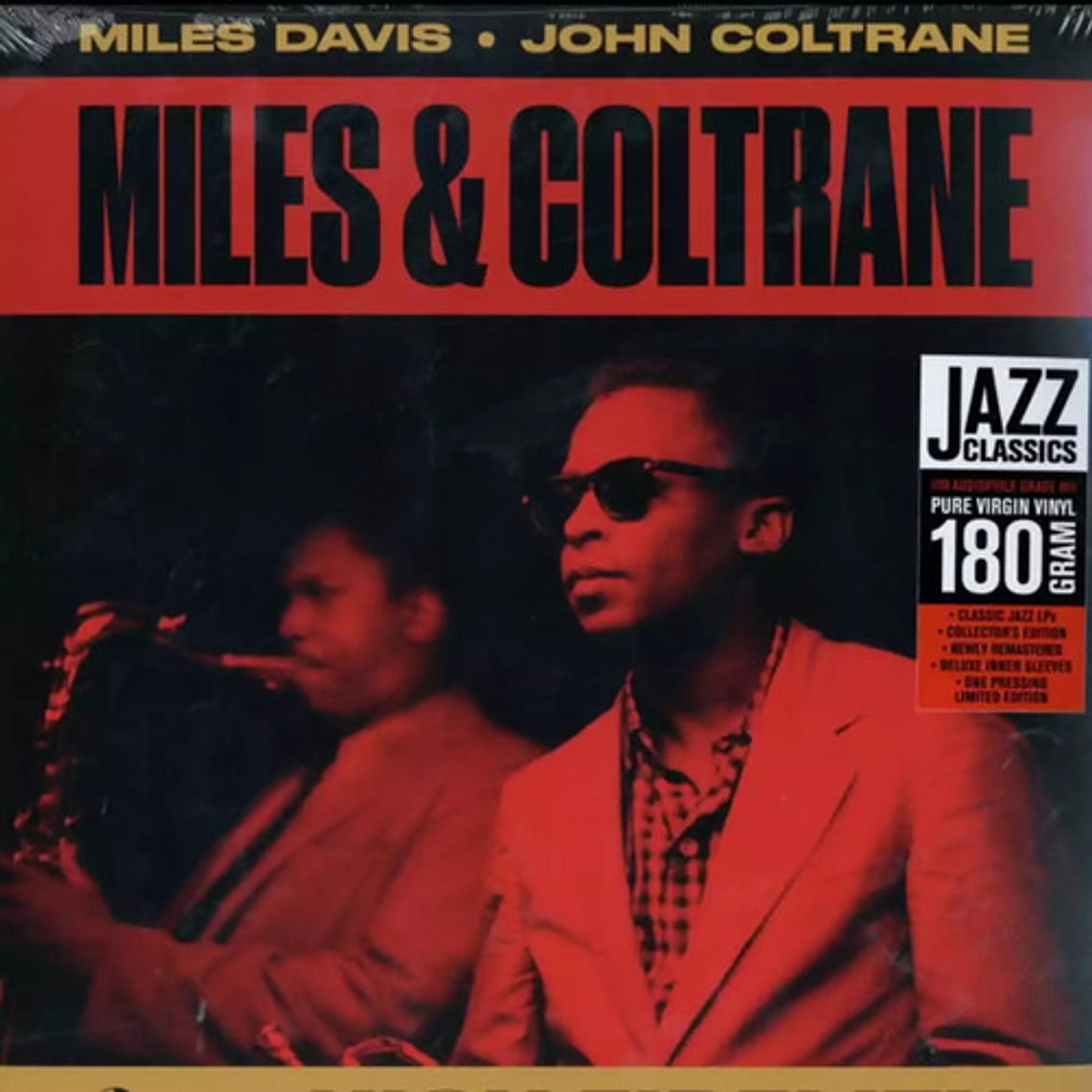 Vinilo Jazz John Coltrane Miles Davis Miles & Coltrane Importado 1