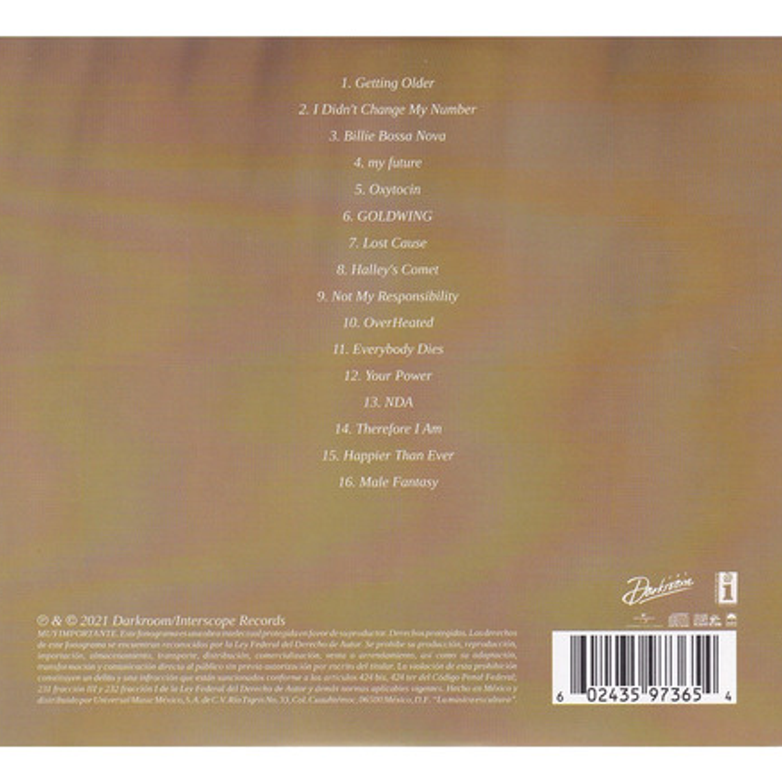 Billie Eilish - Happier Than Ever 3