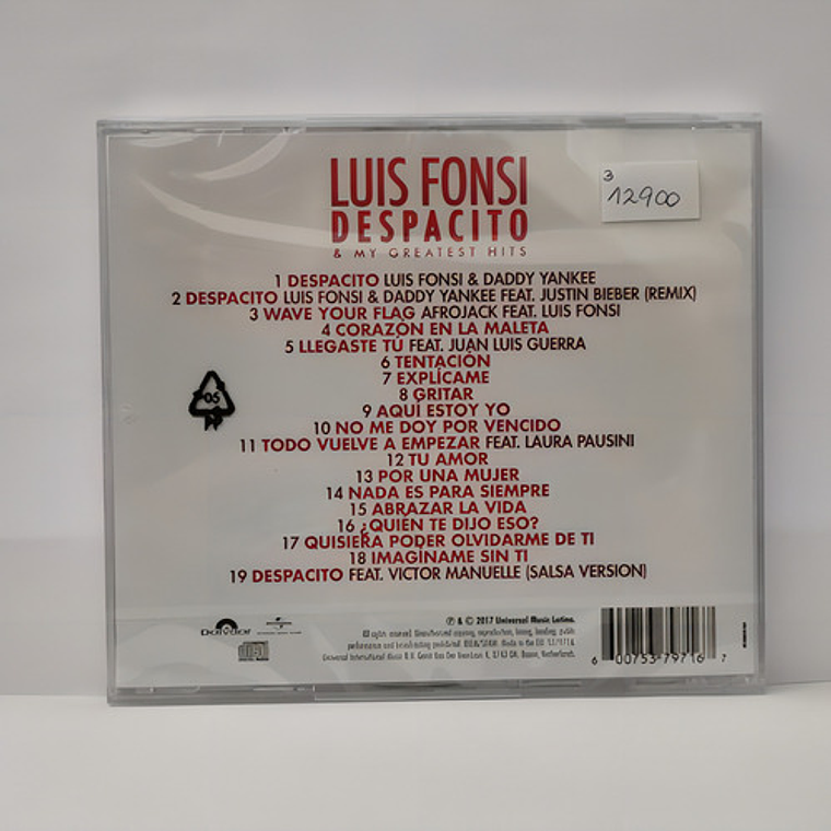 Luis Fonsi - Despacito And My Greatest Hits 2