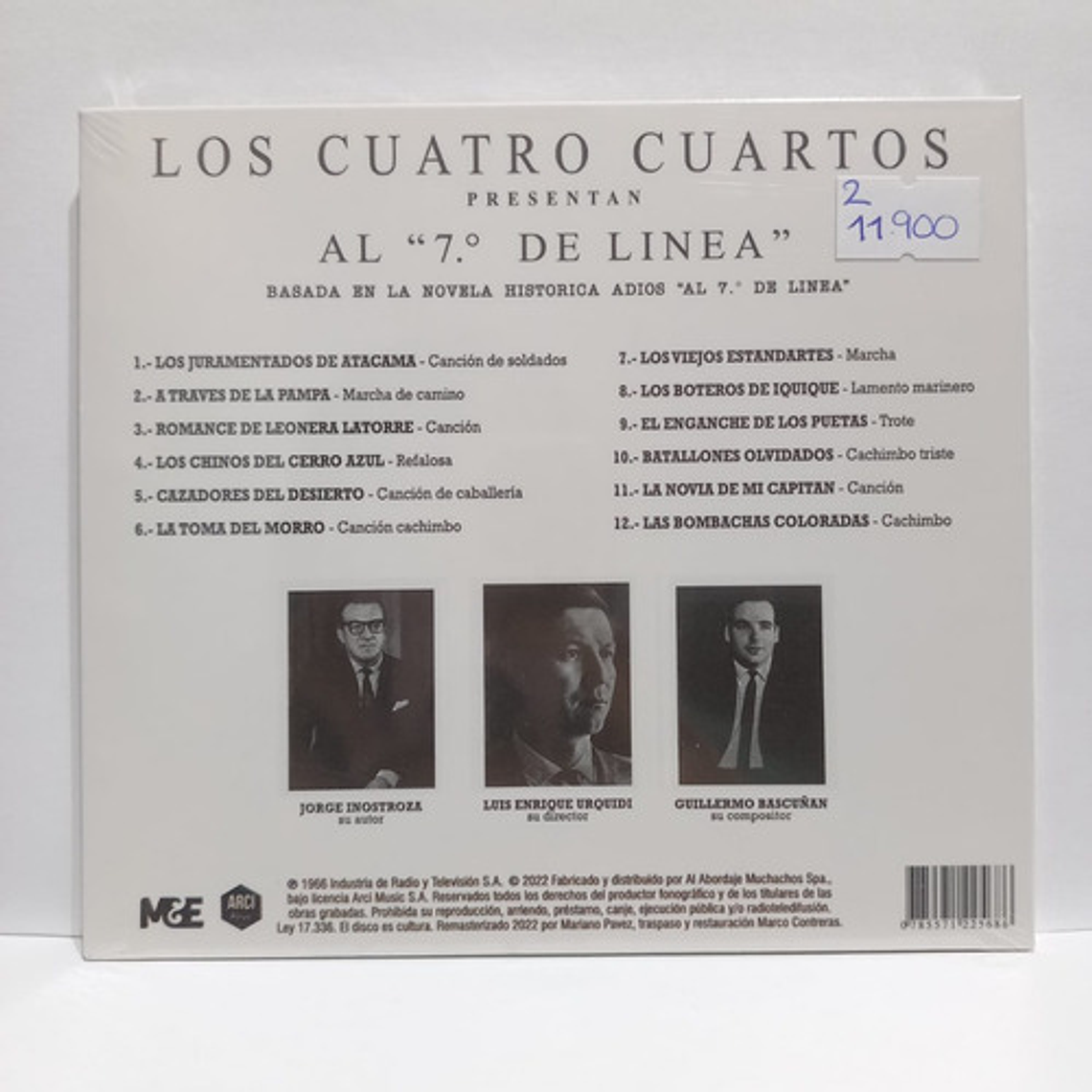 Los Cuatro Cuartos - ¡al Séptimo De Línea! (cd) 4