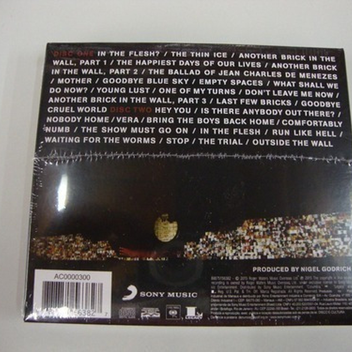Roger Waters - The Wall Live 2cd 2