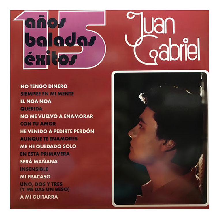 Juan Gabriel - 15 Años Baladas Éxitos (2lp) 3