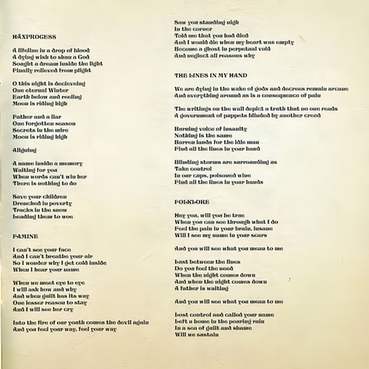 Opeth - Heritage - Cd 5