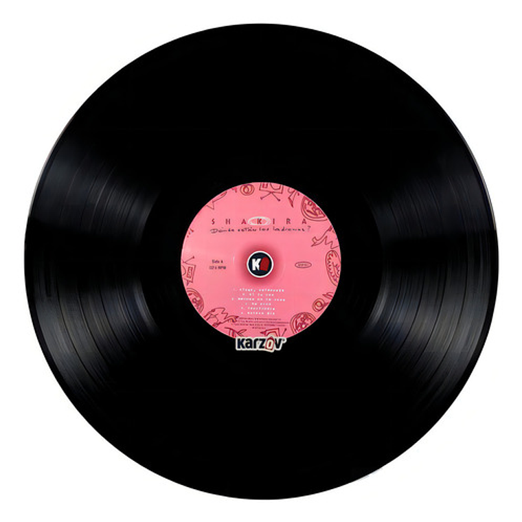 Shakira - Dónde Están Los Ladrones? Lp 4
