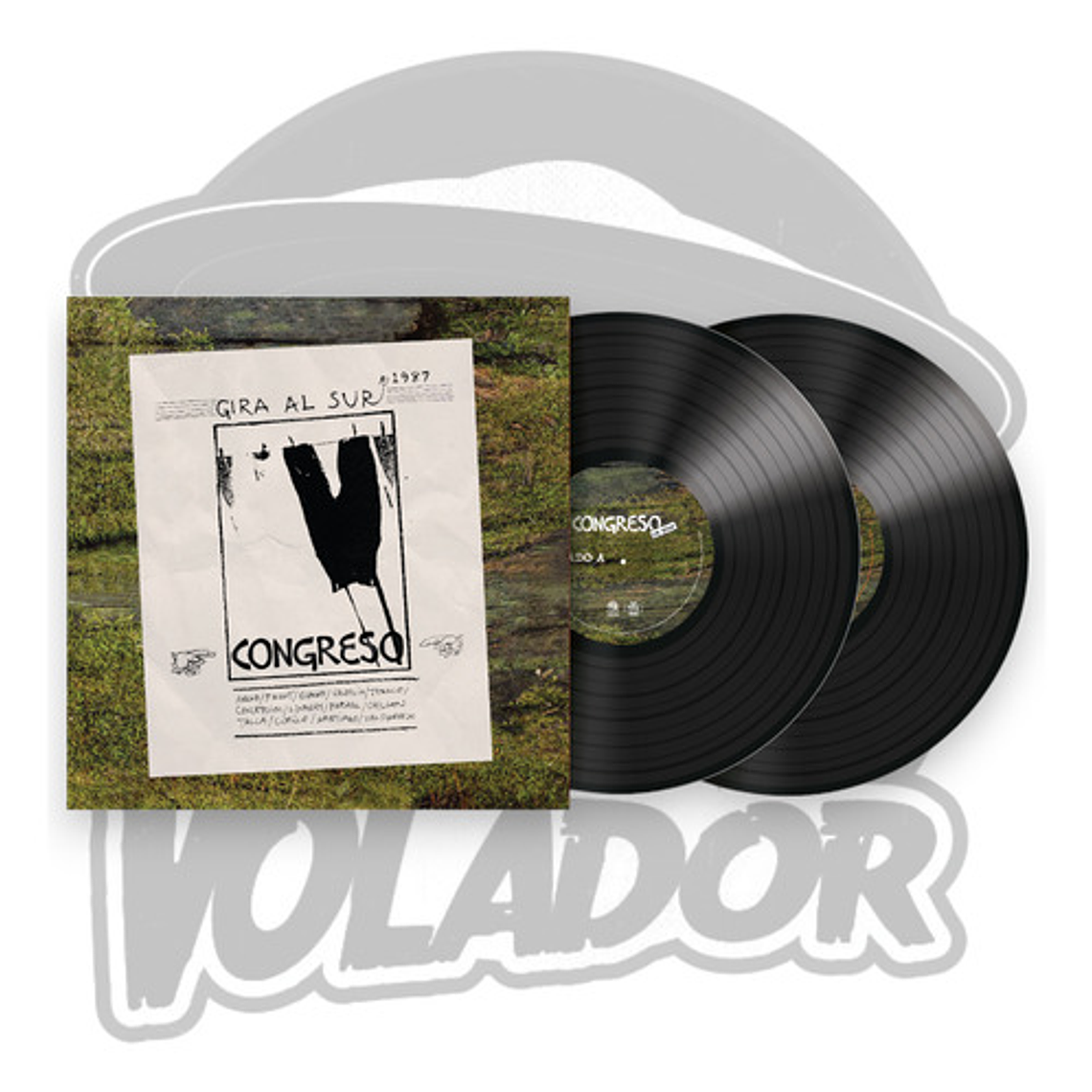 - Gira Al Sur 1987- Vinilo Doble Versión Remasterizado 2024 En Estándar Producido Por Alerce 1