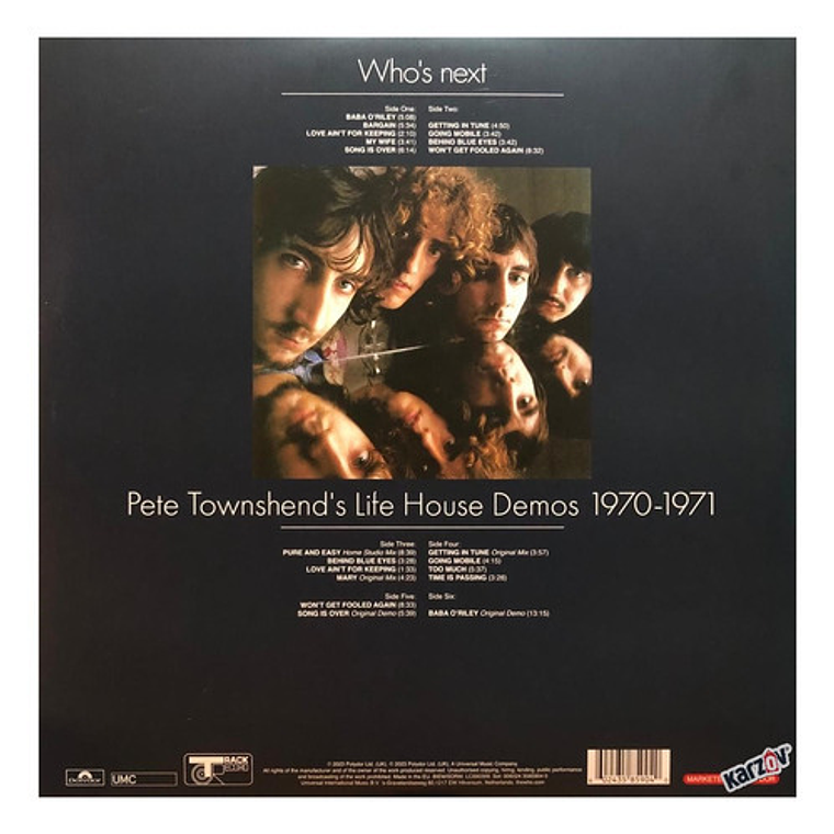 The Who - Who's Next: Pete Townshend's Demos 1970-1971 3lp 3