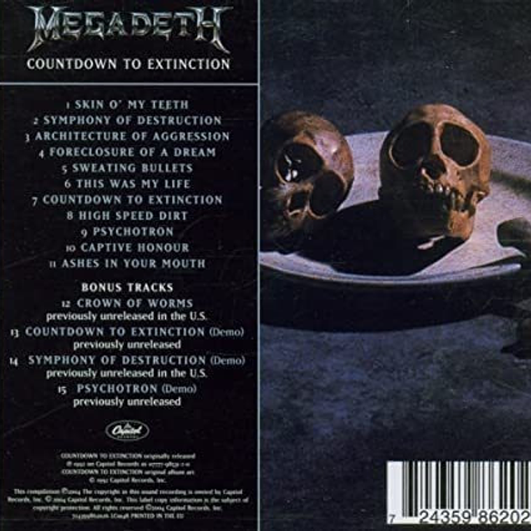 Megadeth - Countdown To Extinction 2