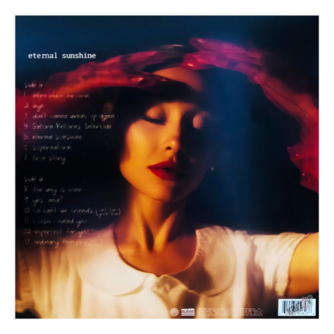 Ariana Grande Eternal Sunshine Lp Vinyl Versión Del Álbum Estándar 3