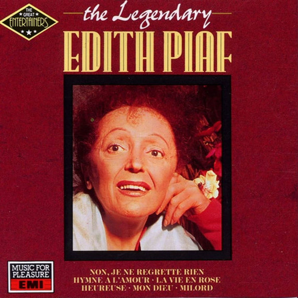 - The Legendary Edith Piaf - Cd Producido Por Emi 1