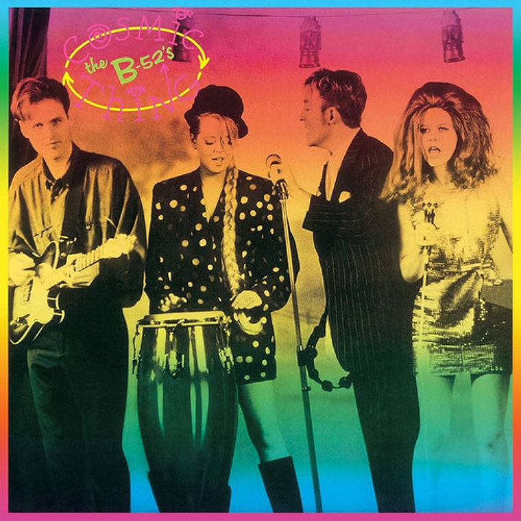 Vinilo The B-52's Cosmic Thing Álbum Funk 10 Canciones Argentina Warner Estándar 1
