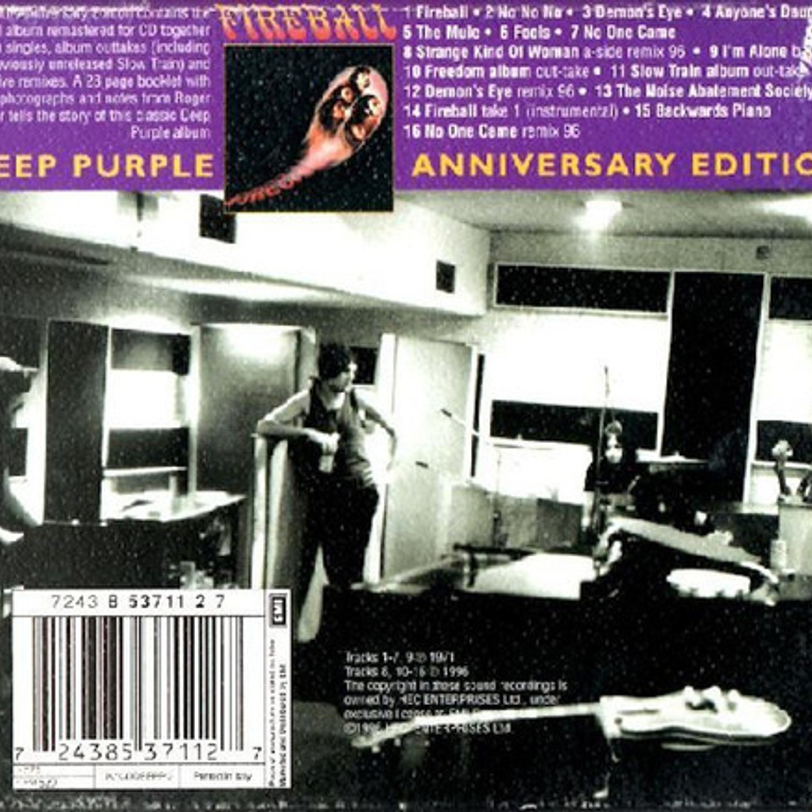 Deep Purple - Fireball Anniversary Editi 1
