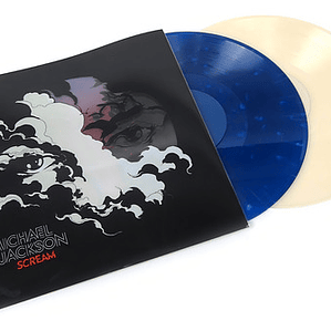 Vinilo Michael Jackson Scream 2 Lp Brilla En La Oscuridad Pop Estándar