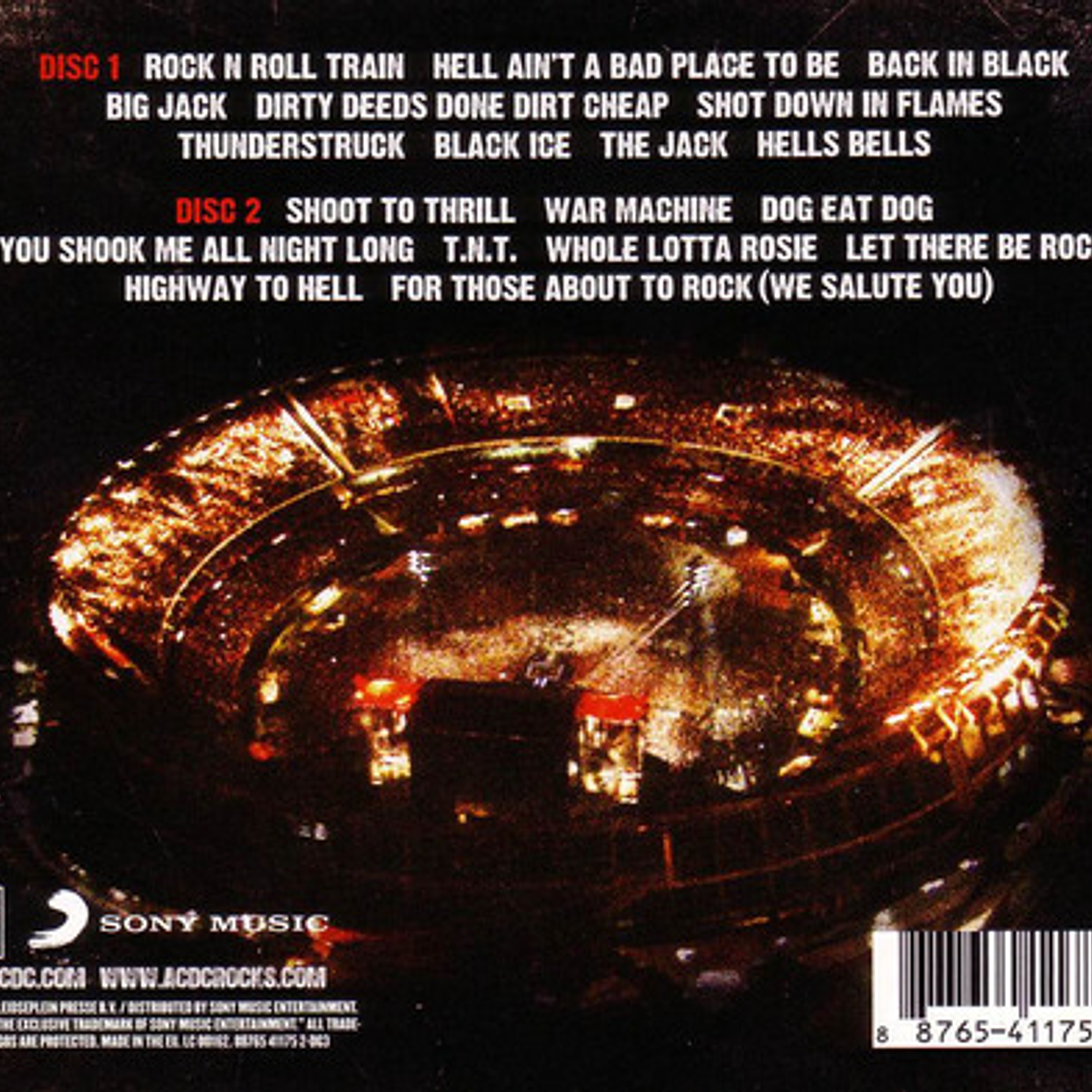 Ac Dc - Live At River Plate 2cd 2