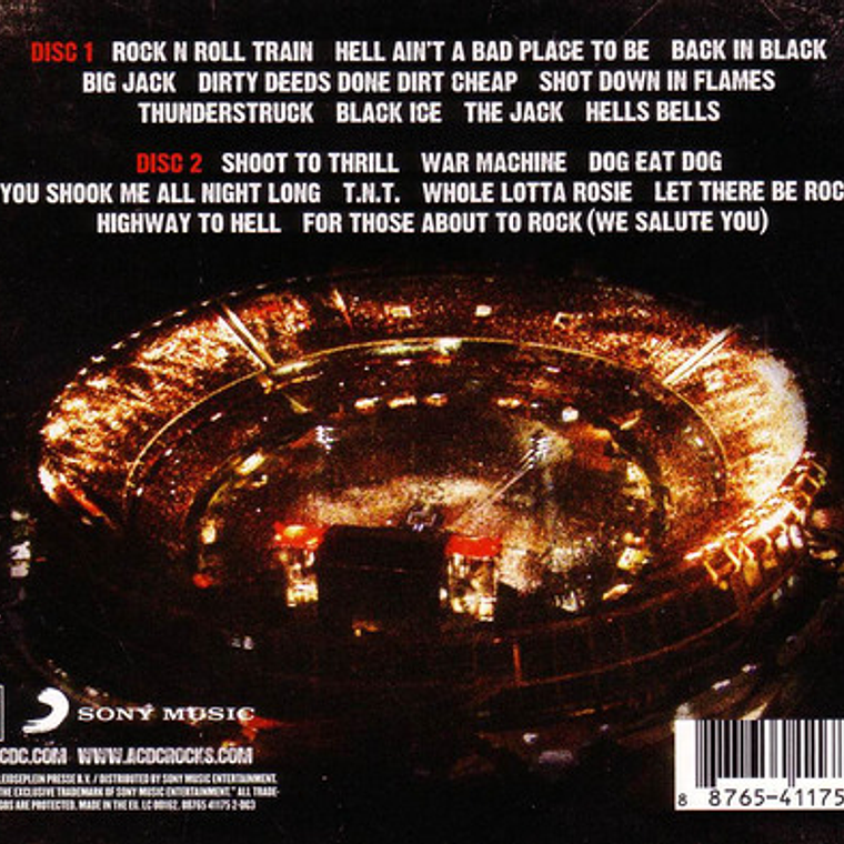 Ac Dc - Live At River Plate 2cd 2