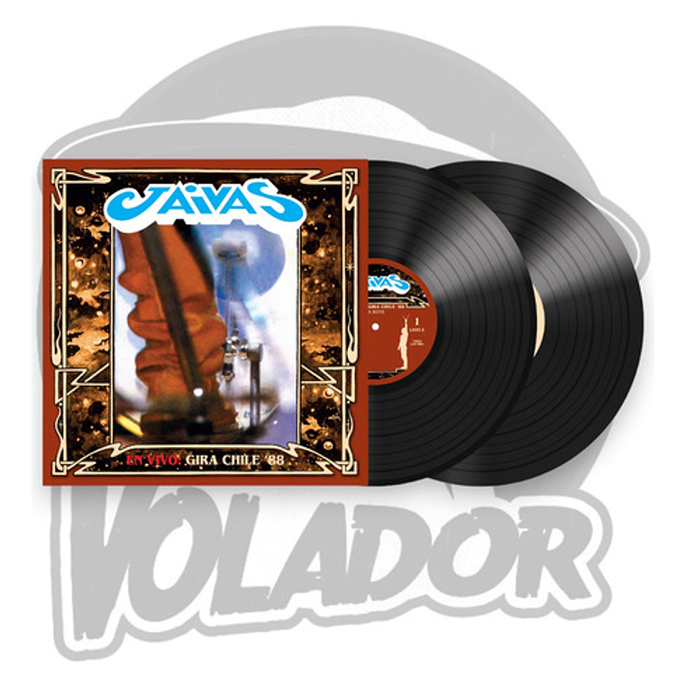 Los Jaivas En Vivo Gira Chile '88 La Bota 2lp Vinilo Doble Versión Del Álbum Gatefold 1