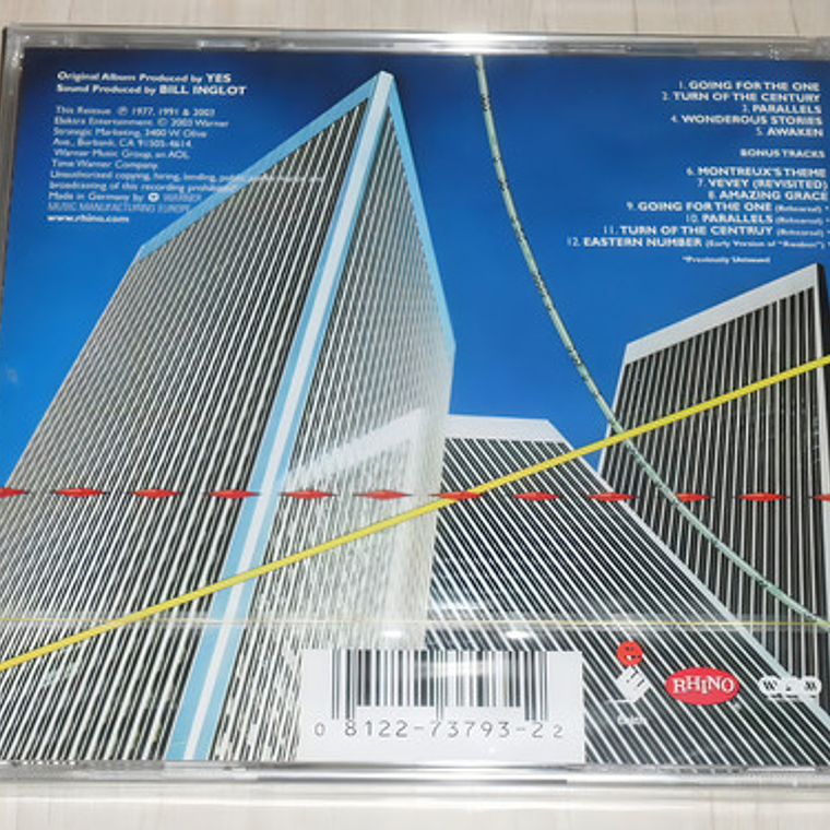 Yes - Going For The One 2