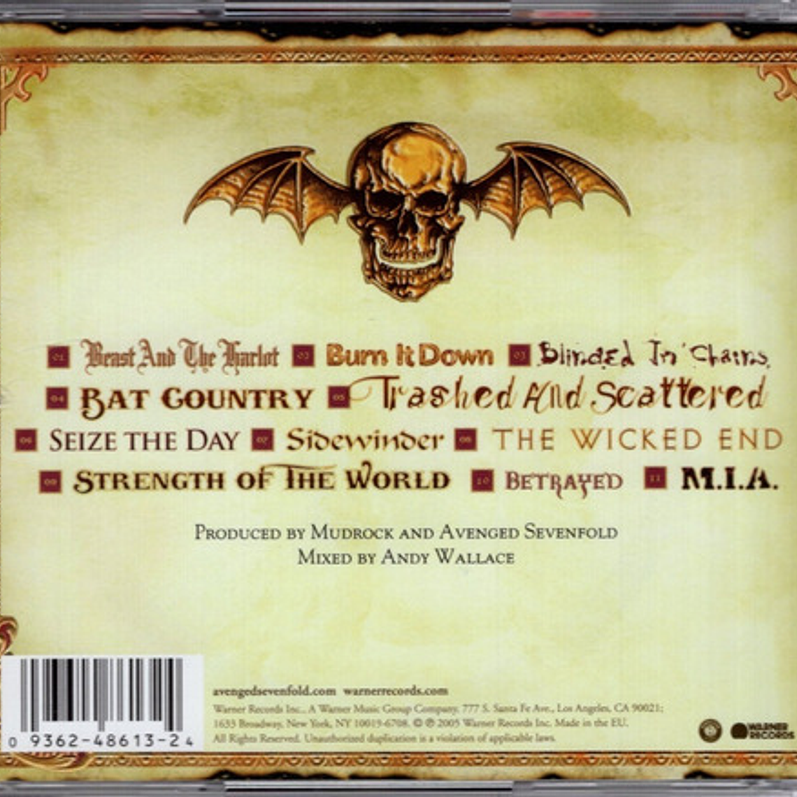 Avenged Sevenfold - City Of Evil 4