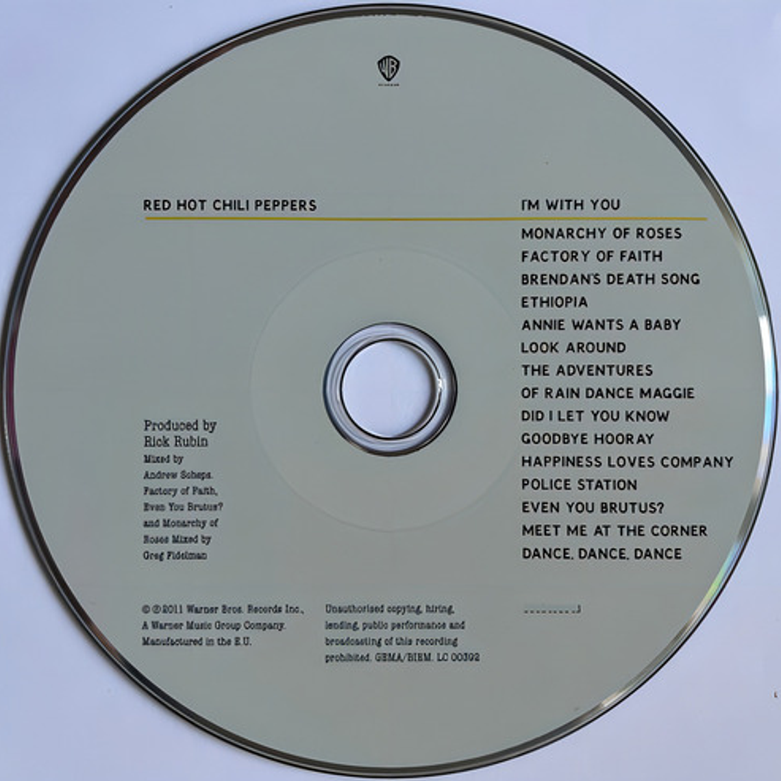 Red Hot Chili Peppers - I M With You 3